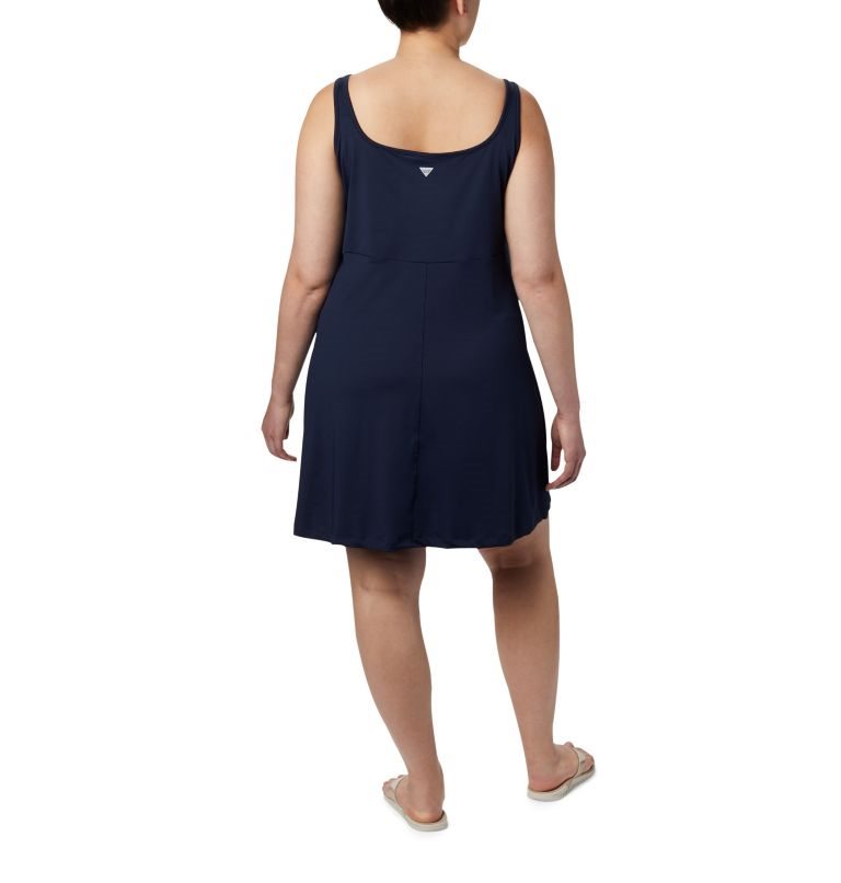 Rochie Columbia PFG Freezer III Dama Bleumarin | Plus Size IH8MZ70Q9